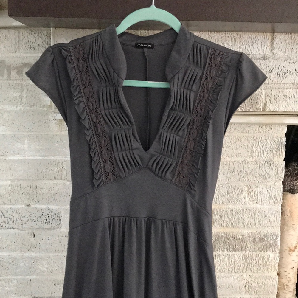 Simple grey dress